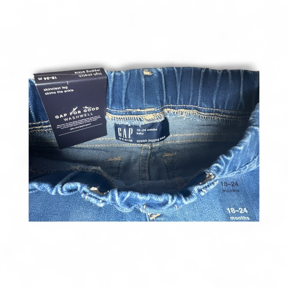 NWT 18-24 months, GAP Medium Wash BabyGap Pull-On Ankle Jeggings - Picture 2 of 5